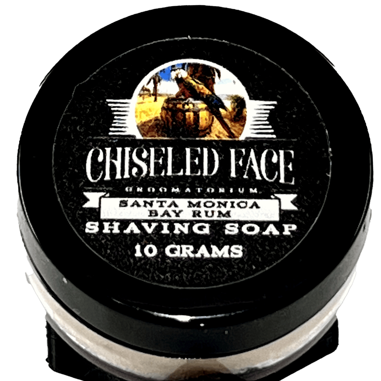 Shaving Soap Samples - Chiseled Face