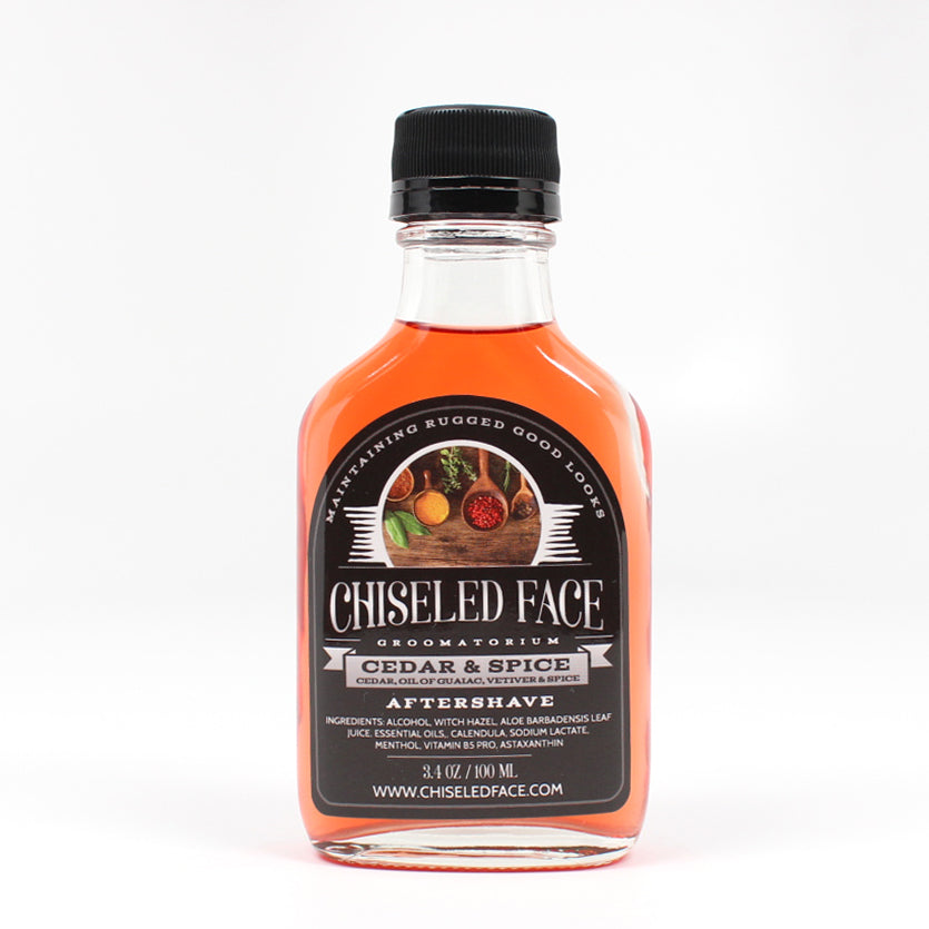 Chiseled Face Cedar & Spice aftershave – ANTICATURA