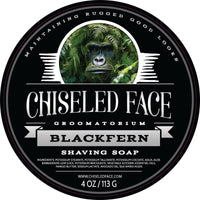 Thumbnail for Black Fern – Shaving Soap - Chiseled Face