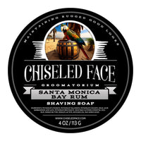 Thumbnail for Santa Monica Bay Rum - Shaving Soap - Chiseled Face