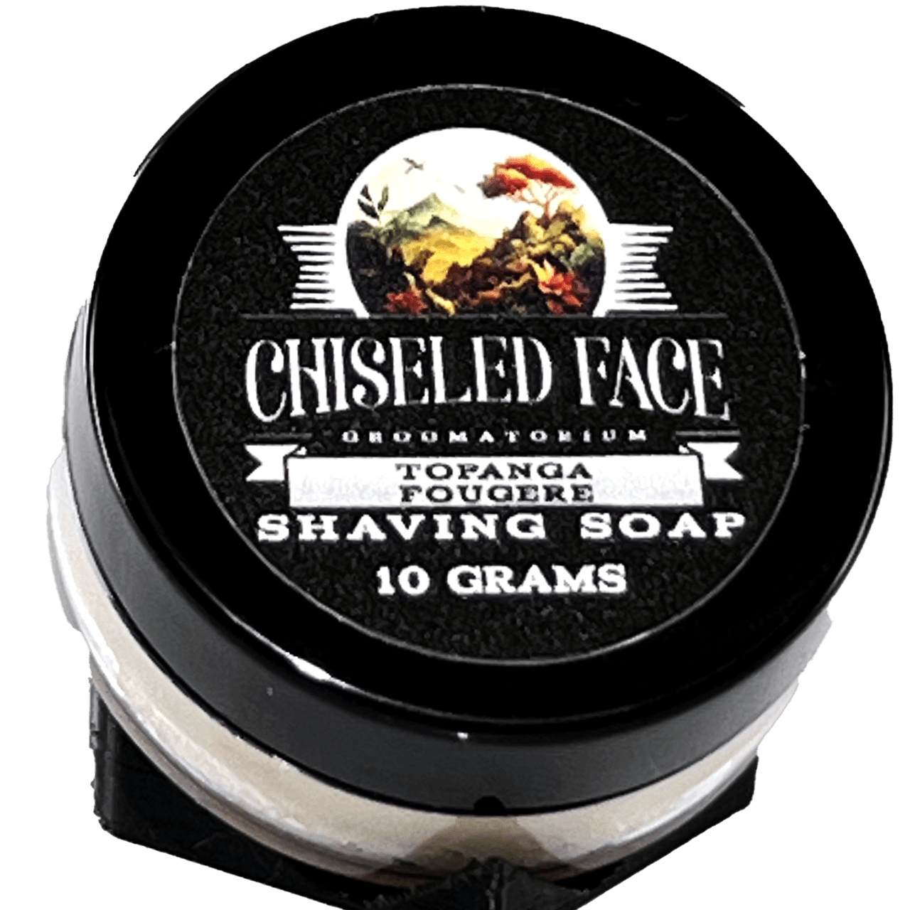 Shaving Soap Samples - Chiseled Face
