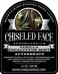Thumbnail for Vanilla Eucalyptus & Mint - Aftershave Splash - Chiseled Face