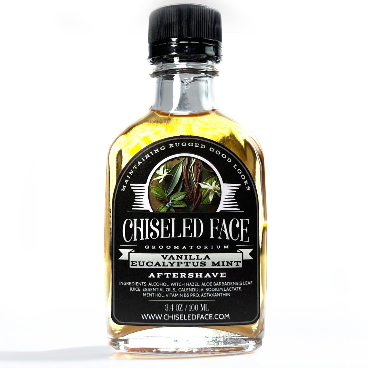 Vanilla Eucalyptus & Mint - Aftershave Splash - Chiseled Face
