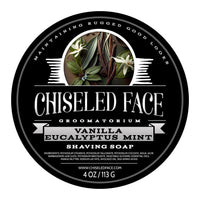 Thumbnail for Vanilla Eucalyptus & Mint - Shaving Soap - Chiseled Face