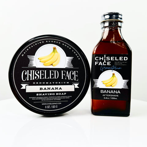 Banana Soap and Aftershave Combo