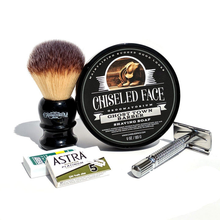 Economy Shaving Set – Chiseled Face