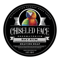 Thumbnail for Bay Rum – Shaving Soap - Chiseled Face