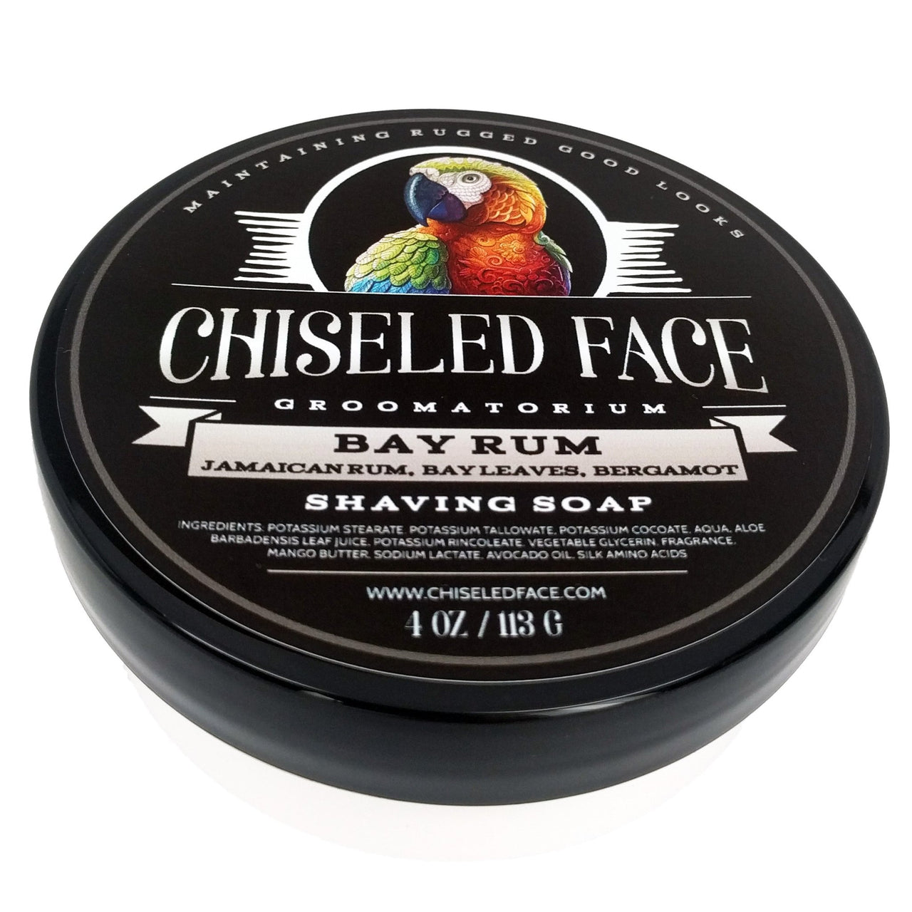 Bay Rum – Shaving Soap - Chiseled Face