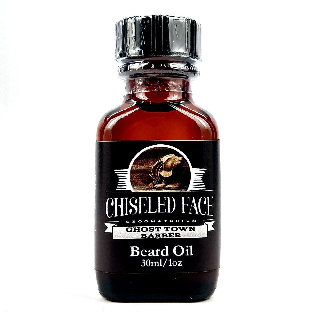 Beard Oil - Ghost Town Barber, 1oz - Chiseled Face