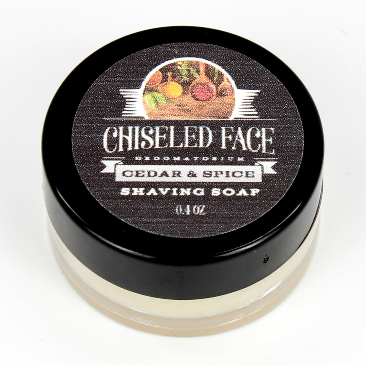 Shaving Soap Samples - Chiseled Face